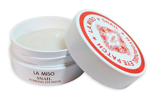 Гидрогелевая маска с экстрактом слизи улитки для кожи вокруг глаз Snail Hydrogel Eye Patch LA MISO