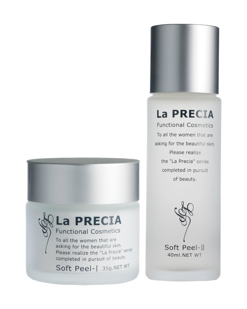 КОМПЛЕКС СОФТ ПИЛ для безкислотного пилинга с эффектом шлифовки Soft Peel I & II La PRECIA UTP