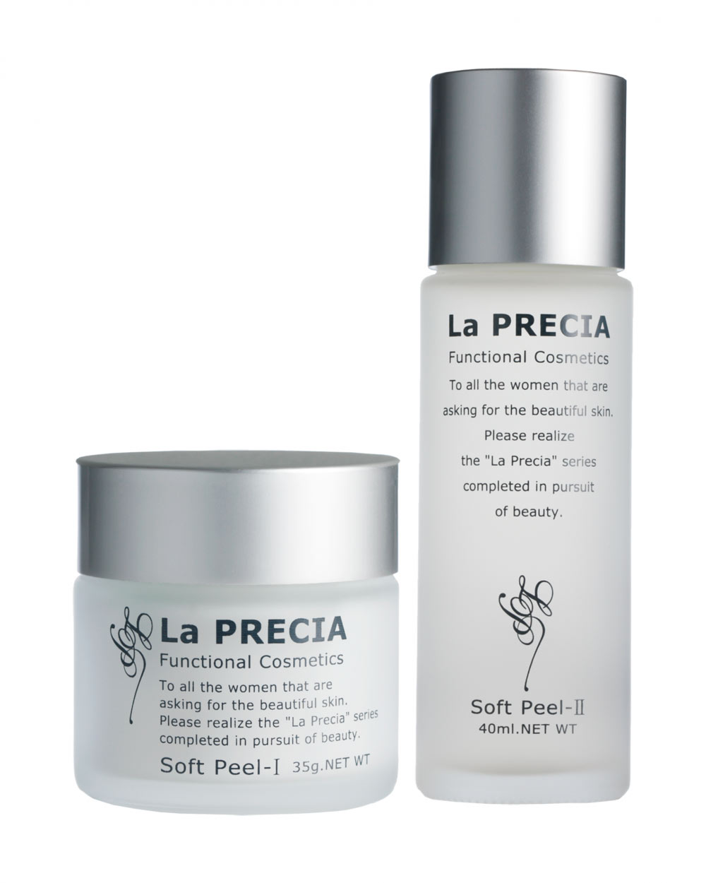КОМПЛЕКС СОФТ ПИЛ для безкислотного пилинга с эффектом шлифовки Soft Peel I & II La PRECIA UTP