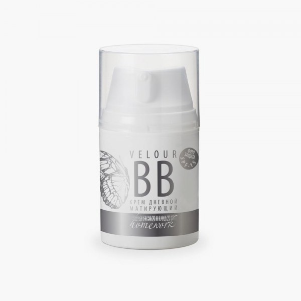 Крем дневной матирующий Velour BB SPF15 PREMIUM