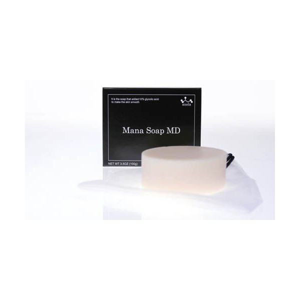 Мыло с гликолевой кислотой 10% Anela Mana Soap MD (10% glycolic acid) GHC PLACENTAL COSMETIC