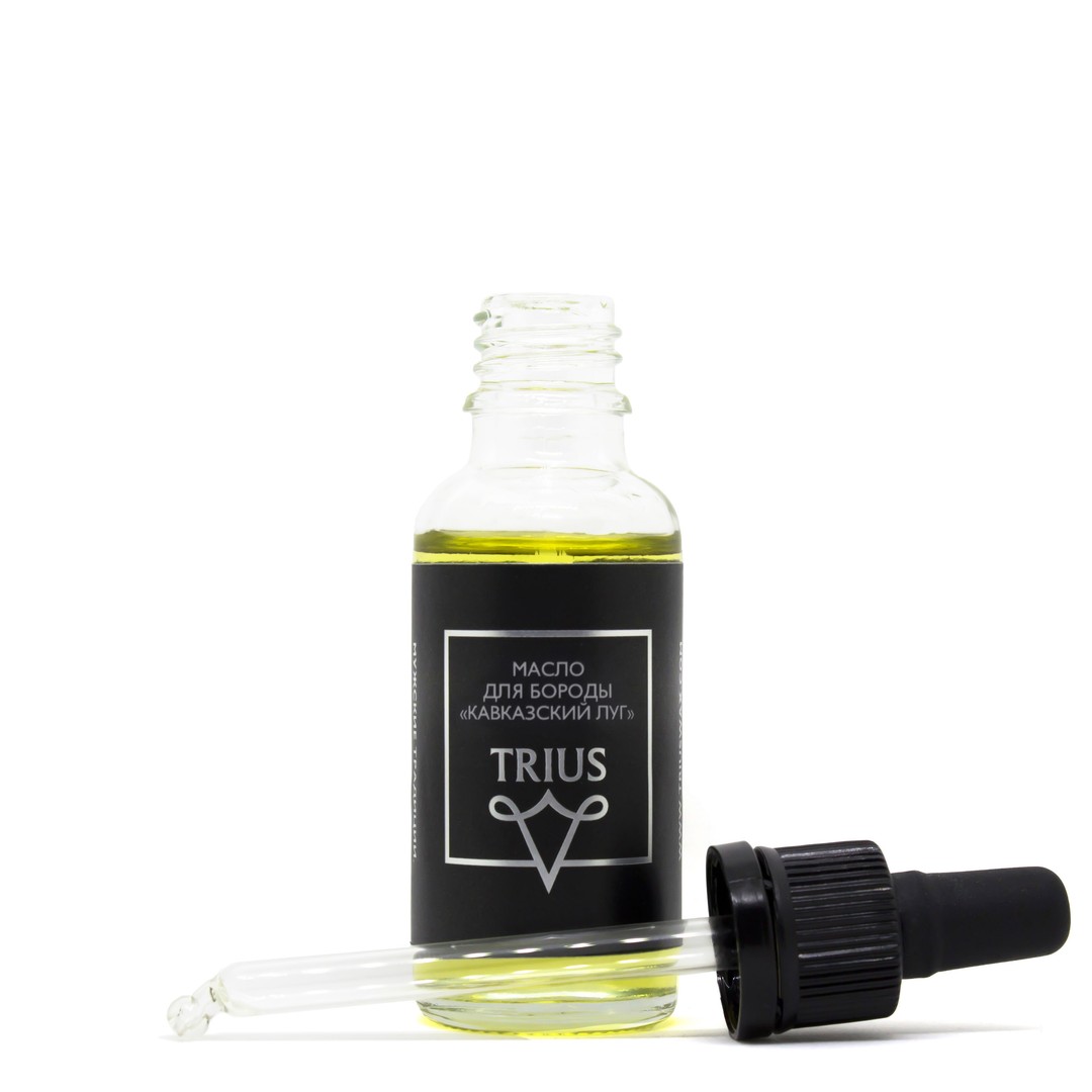 Масло для бороды Кавказский луг Premium TRIUS