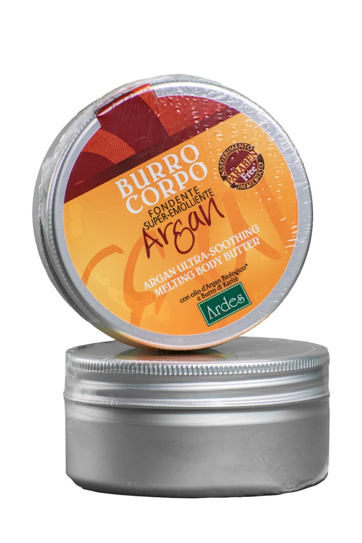 Масло арганы для тела супер-эмоллиентное темное Burro corpo fondente Super Emolliente Argan ARDES