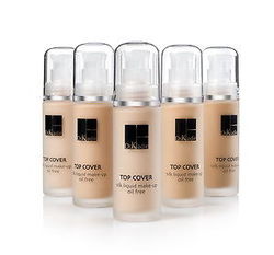 Шелковистый тональный крем без масел Silk Liquid Make Up DR.KADIR