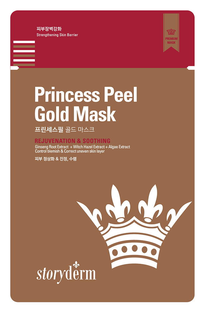 Пилинг - крем с золотыми микроиглами Premium Princess Peel STORYDERM