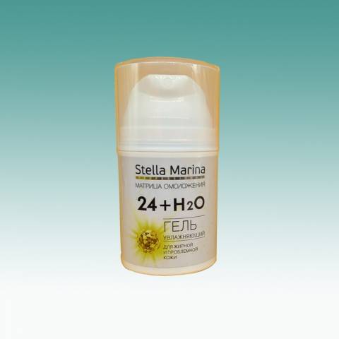 Гель увлажняющий '24+Н2О' STELLA MARINA