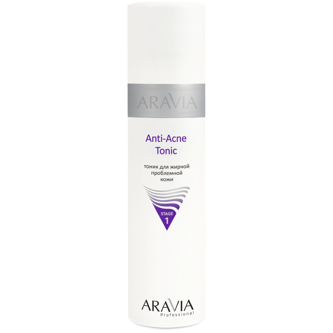 Успокаивающий тоник для жирной и проблемной кожи Anti-Acne Tonic ARAVIA