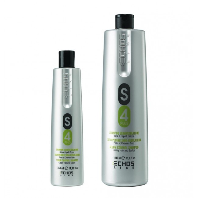Шампунь против жирной кожи головы S4 Plus Anti Sebum Shampoo ECHOSLINE
