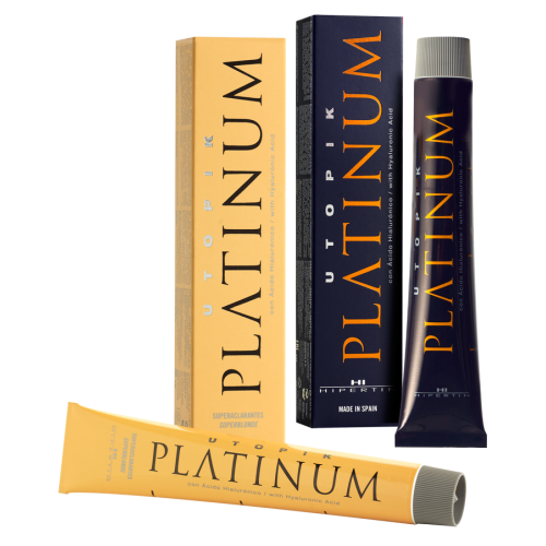 Профессиональная стойкая краска для волос UTOPIK Platinum HIPERTIN