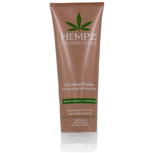 Гель для душа Бодрящий Кокос Coconut Fusion Energizing Herbal Body Wash HEMPZ