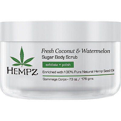Скраб для тела Кокос и Арбуз Fresh Coconut Watermelon Sugar Body Scrub HEMPZ