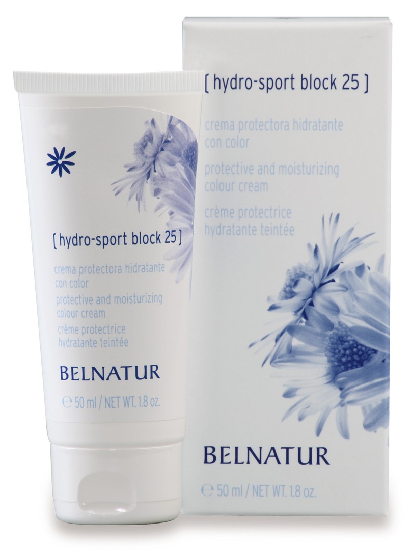 Увлажняющий тонирующий крем Hydro-Sport Block BELNATUR