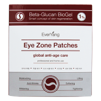 Омолаживающие патчи с лифтинг-эффектом Beta-Glucan BioGel 1% EYE ZONE PATCHES Anti-Age EVERYANG