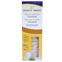 Воск горячий Ромашка в дисках 400 г BEAUTY IMAGE