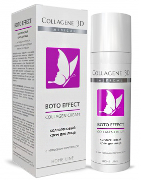 Крем для лица с Syn-ake комплексом BOTO EFFECT MEDICAL COLLAGENE 3D