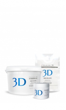Альгинатная маска с гиалуроновой кислотой AQUA BALANCE MEDICAL COLLAGENE 3D