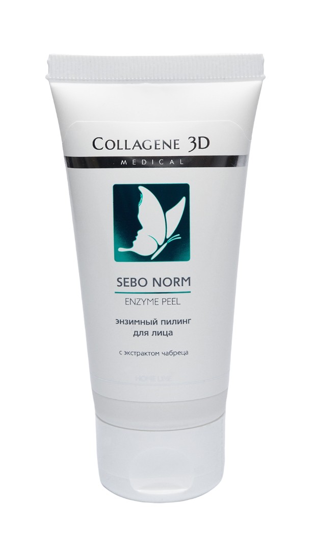 Гель-пилинг для лица энзимный SEBO NORM MEDICAL COLLAGENE 3D