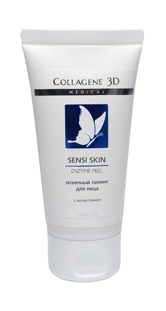 Гель-пилинг для лица энзимный SENSI SKIN MEDICAL COLLAGENE 3D