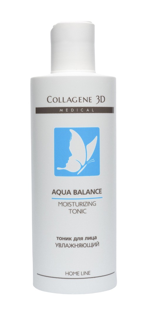 Тоник для лица увлажняющий AQUA BALANCE MEDICAL COLLAGENE 3D