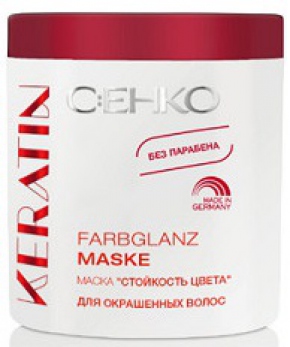 Маска Стойкость цвета для окрашенных волос KERATIN CEHKO