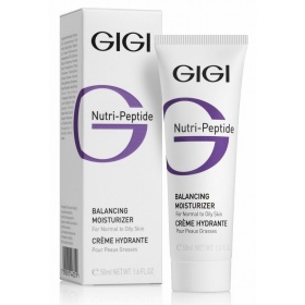 Пептидный балансирующий крем для жирной кожи NP Balancing Moisturizer OILY Skin GIGI