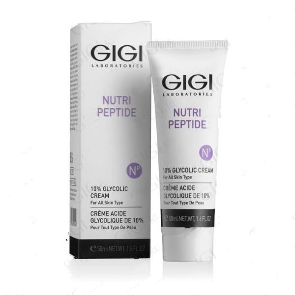Крем ночной с 10% гликолиевой кислотой NP 10% Glycolic Cream GIGI