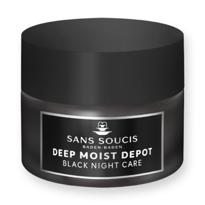 Ночной антивозрастной увлажняющий крем «Черная ночь»/Black night care moisture anti age for normal to dry skin SANS SOUCIS