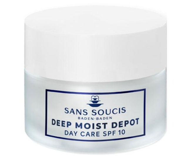 Дневной антивозрастной увлажняющий крем-сияние SPF 10 /Day care moisture anti age for normal to dry skin SPF10 SANS SOUCIS