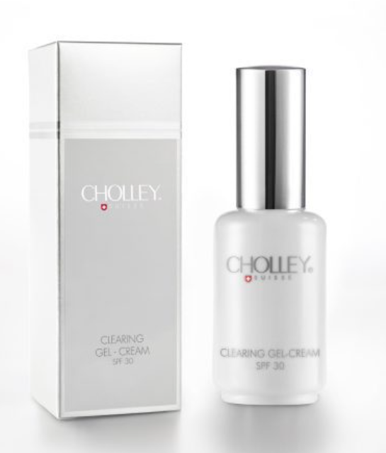 Осветляющий, защитный крем-гель с SPF-30 CHOLLEY SUISSE