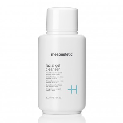 Facial gel cleanser очищающий гель для нормальной и комбинированной кожи Mesoestetic