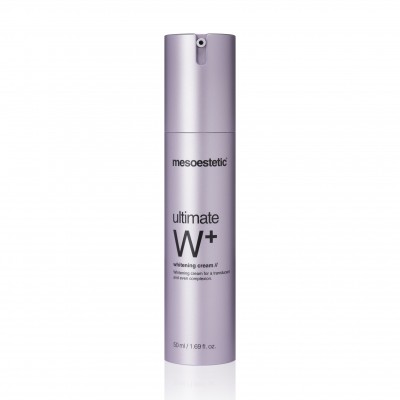 Ultimate W+ whitening cream Омолаживающий осветляющий крем Mesoestetic