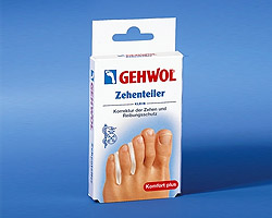 Гель-корректоры между пальцев Геволь, малые (Gehwol Toe Dividers) GEHWOL