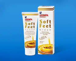 Шелковый крем «Молоко и мед» Геволь (Gehwol Soft feet cream) GEHWOL