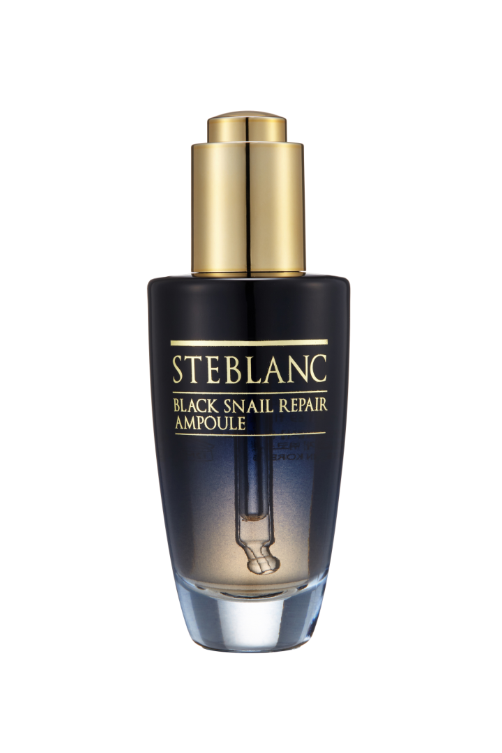 Сыворотка для лица с муцином Чёрной улитки 80% Black Snail Repair Ampoule STEBLANC