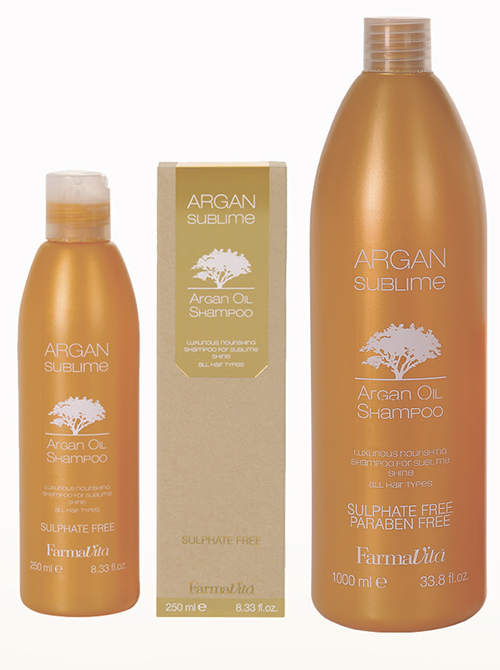 Шампунь с аргановым маслом ARGAN Sublime SHAMPOO FARMAVITA