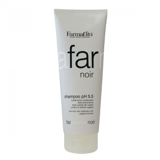 Специальный шампунь для мужчин Farmavita Noir Shampoo ph 5.5 FARMAVITA