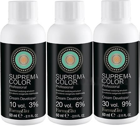 Крем оксигент 10vol (3%), 20 vol.(6%), 30 vol.(9%) SUPREMA FARMAVITA