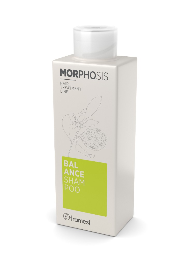 Шампунь для решения проблем жирной кожи головы MORPHOSIS BALANCE FRAMESI