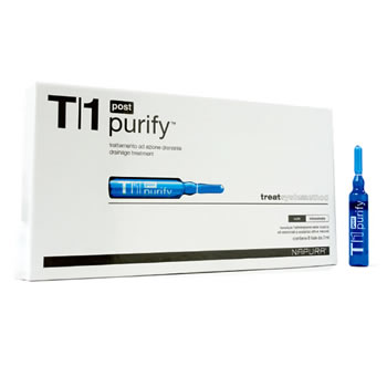 Purify Post ampoule T1 Ампулы для биологического очищения после шампуня.Detox NAPURA
