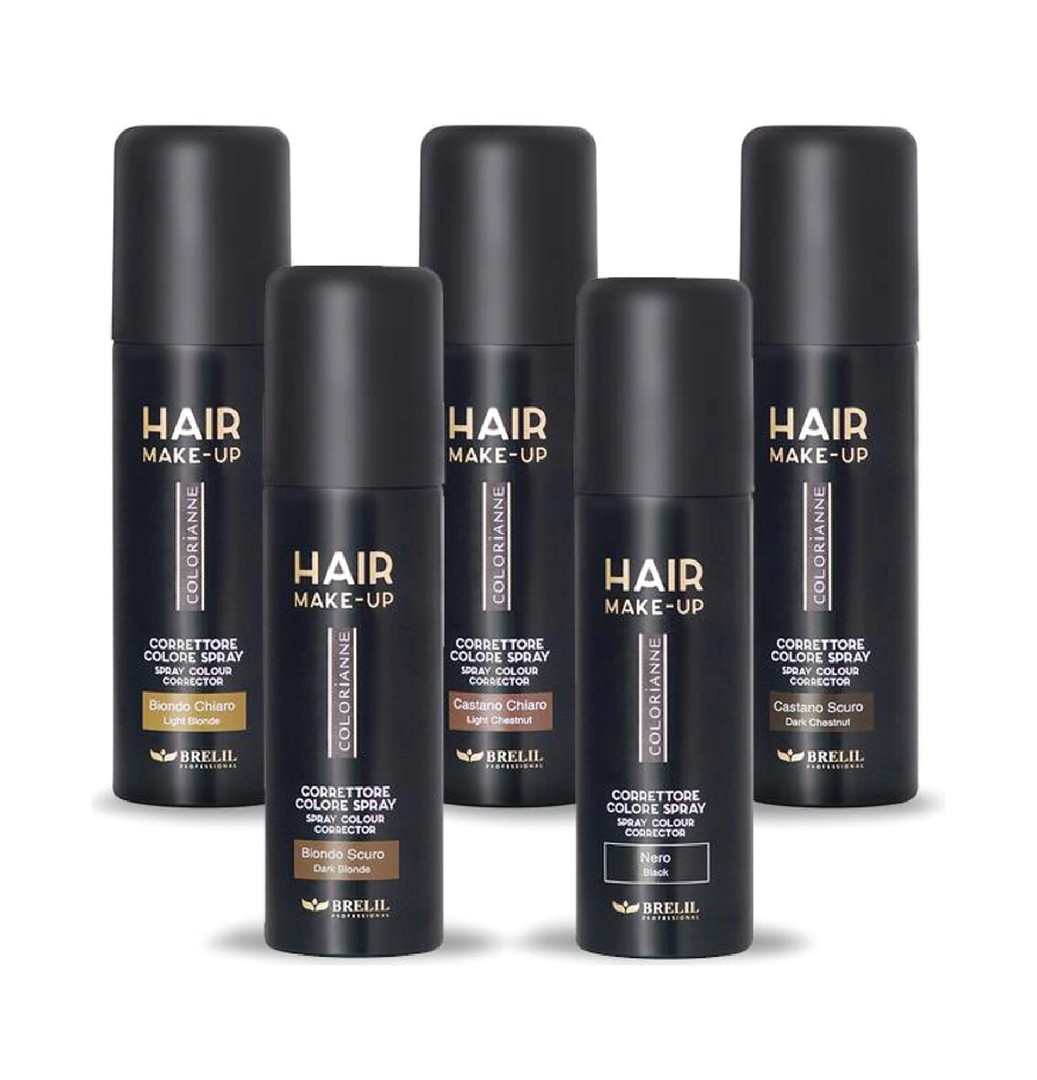 Колорианн спрей-макияж для волос HAIR MAKE UP-FolderCorrettore BRELIL PROFESSIONAL