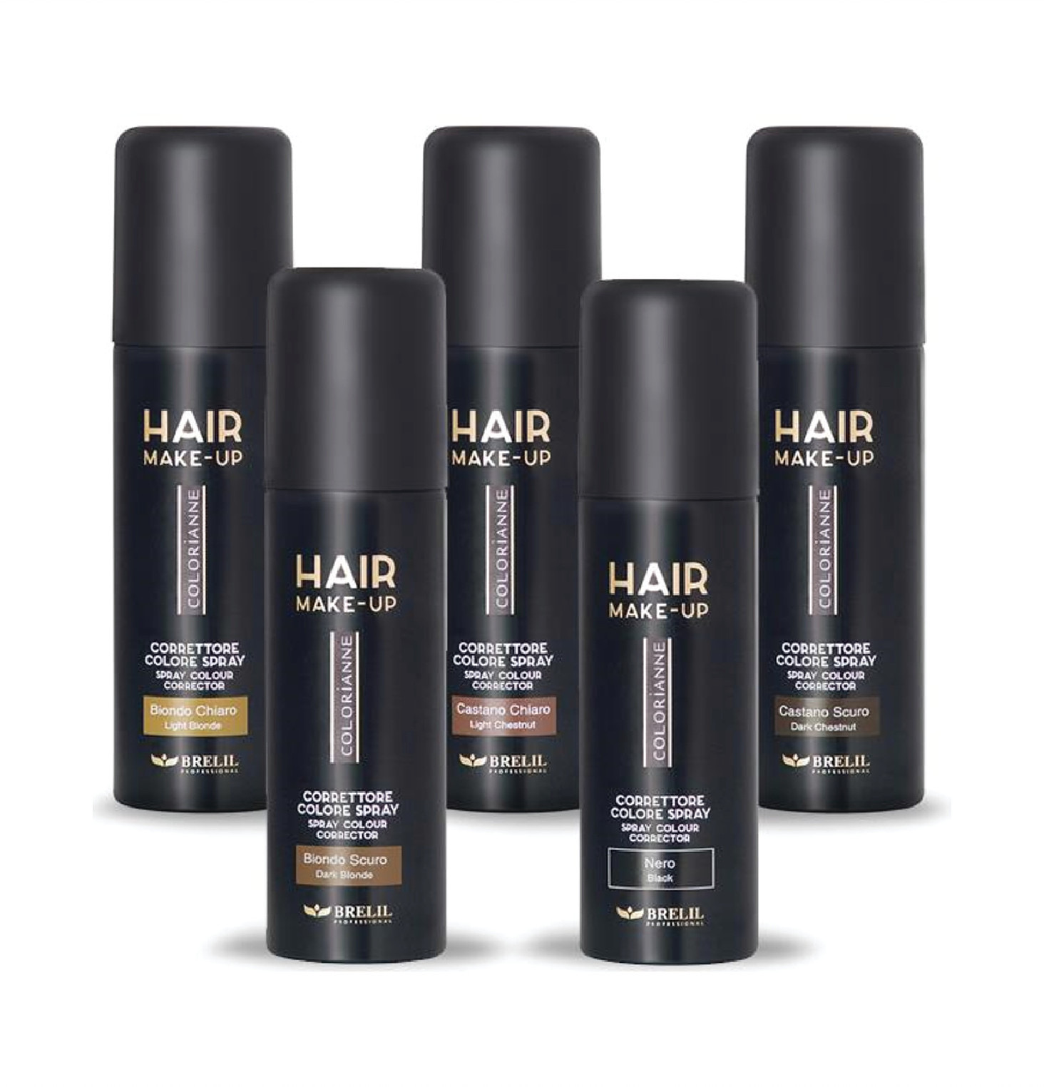 Колорианн спрей-макияж для волос HAIR MAKE UP-FolderCorrettore BRELIL PROFESSIONAL