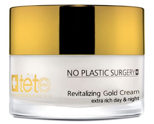 Revitalizing Gold Cream Омолаживайщий крем с коллоидным золотом Tete