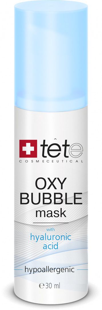 Кислородно-пенная маска OXY BUBBLE MASK TETE