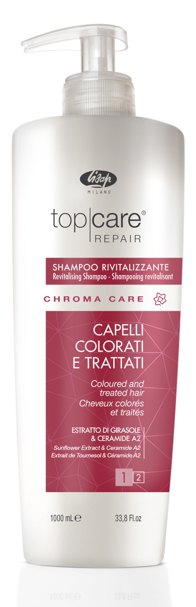 Оживляющий шампунь для окрашенных волос - Top Care Repair Chroma Care Revitalizing Shampoo LISAP MILANO