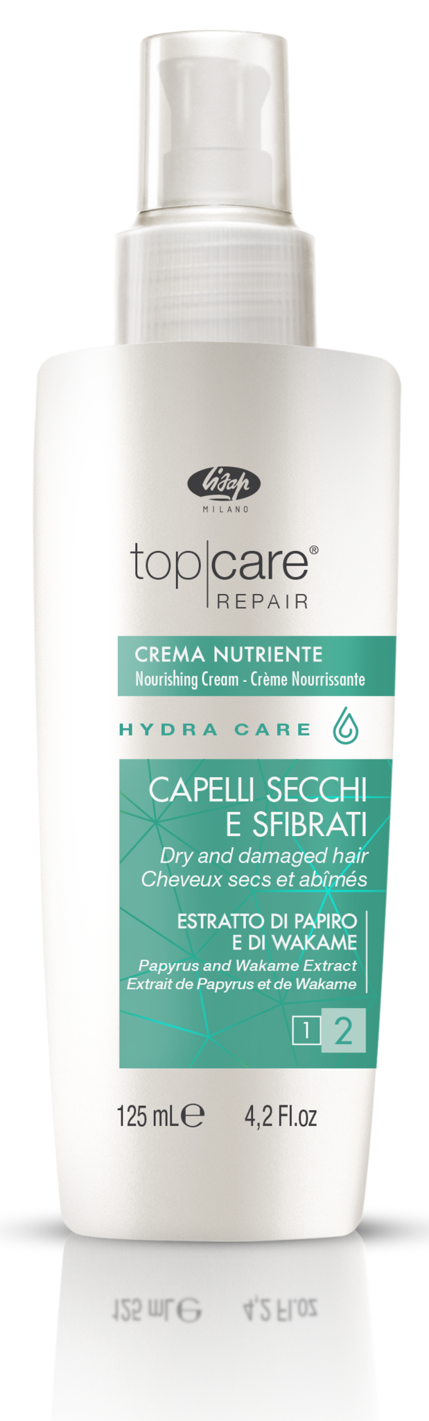 Питательный крем для волос мгновенного действия - Top Care Repair Hydra Care Nourishing Cream LISAP MILANO