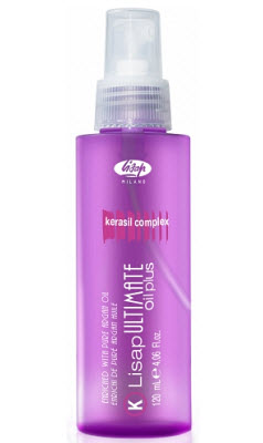 Масло для выпрямления вьющихся волос Lisap Ultimate Keratin Oil Plus LISAP MILANO