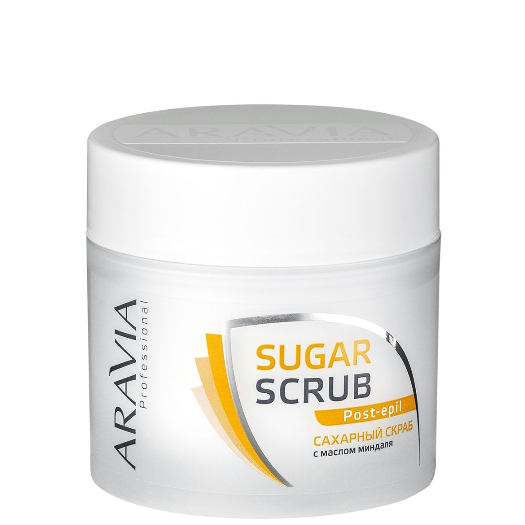ARAVIA Professional Сахарный скраб с маслом миндаля