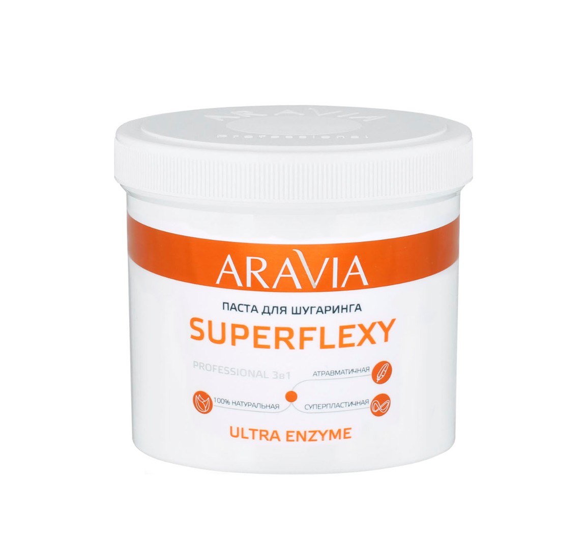 Паста для шугаринга Superflexy Ultra Enzyme ARAVIA