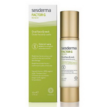 Средство омолаживающее для овала лица и шеи Oval face & neck SESDERMA