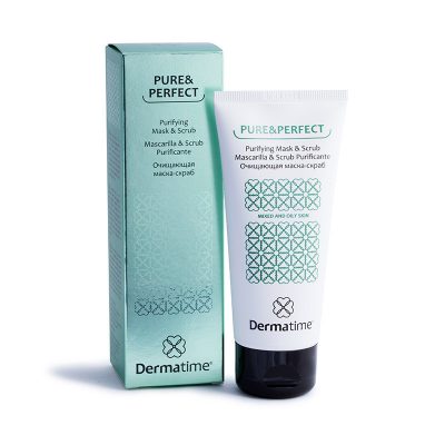 PURE&PERFECT Purifying Mask & Scrub - Очищающая маска-скраб DERMATIME